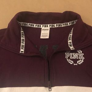 VS Pink quarter Zip